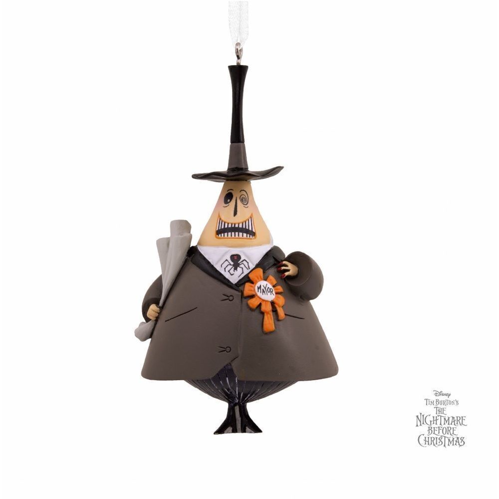 Hallmark Disney Mayor Nightmare Before Christmas Ornament NWT
